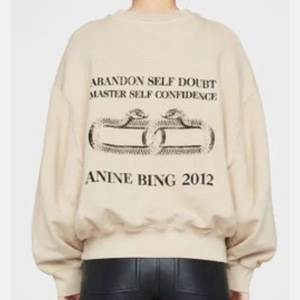Anine Bing Leo Serpent Sweatshirt